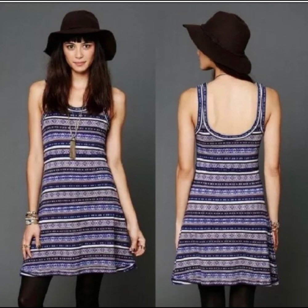 Free People Fair Isle Sweater Dress